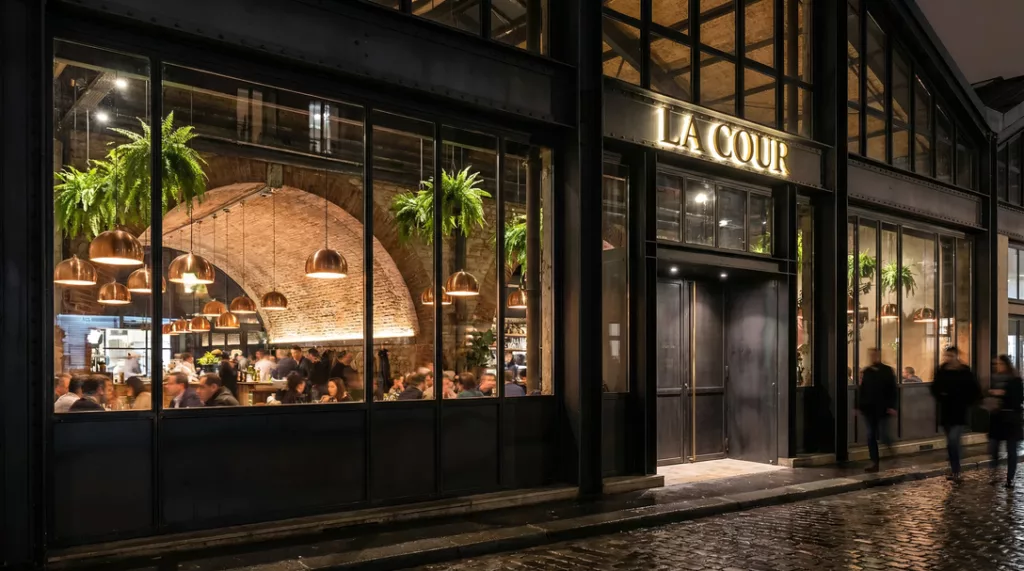 Evènement privé au restaurant La Cour à Paris