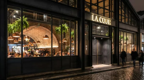 Évènement privé au restaurant La Cour à Paris
